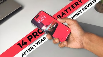 iPhone 14 Pro Long Term Battery Review - 1 Year Later in Hindi