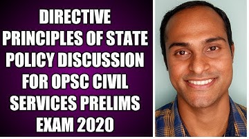 DIRECTIVE PRINCIPLES OF STATE POLICY FOR OPSC OAS PRELIMS 2020I DPSP I JOIN TEST SERIES AT 599