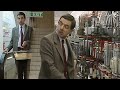 Mr bean goes shopping  mr bean live action  funny clips  mr bean