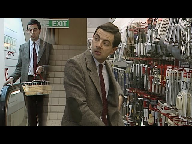 Mr Bean Goes Shopping... | Mr Bean Live Action | Funny Clips | Mr Bean class=