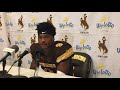 Wyoming's Tyler Hall scores on a kickoff for the second straight week