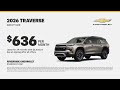 Chevrolet Traverse 06/17/2026 7542683