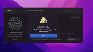 macOS Monterey Download Problems Fix