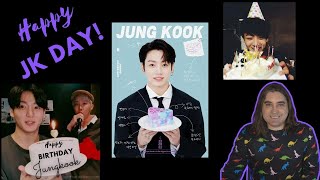 Happy JK Day! Reacting to BTS - Jungkook compilation videos + best vocals + Still With You!