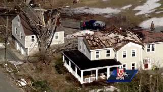 Uncut video: Tornado damage in Conway