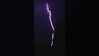 Dangerous Cloud to Ground Lightning Strike | #shorts