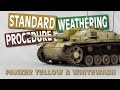 STUG F/8 | Standard Weathering Procedure  (Full Weathering Tutorial for Model Tanks)
