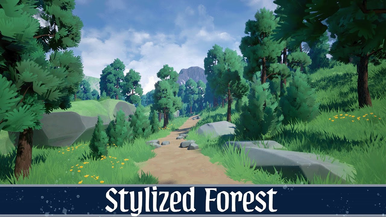 Stylized Forest – Game-ready Fantasy Environment | Unreal Engine 5 ...