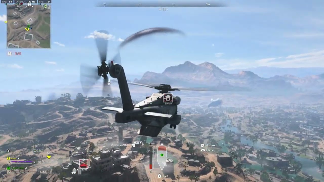 Insane Heavy Chopper Exfil! - MW2: DMZ