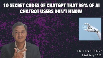 10 Secret Codes of ChatGPT That 99% of AI Chatbot Users Don