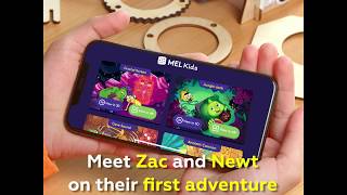 MEL Kids app: crystal screen