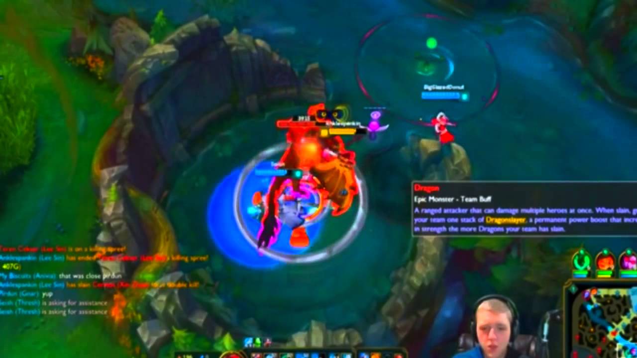 Knockout Lee Sin Jungle - League of Legends Gameplay hd