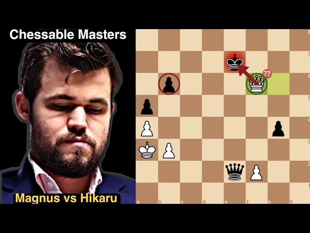 Airthings Masters 3: Nepo through as Magnus mouse-slips