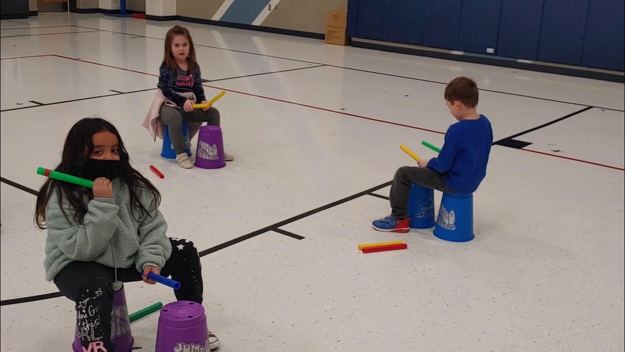 1st Grade P.E. Bucket Drumming YouTube
