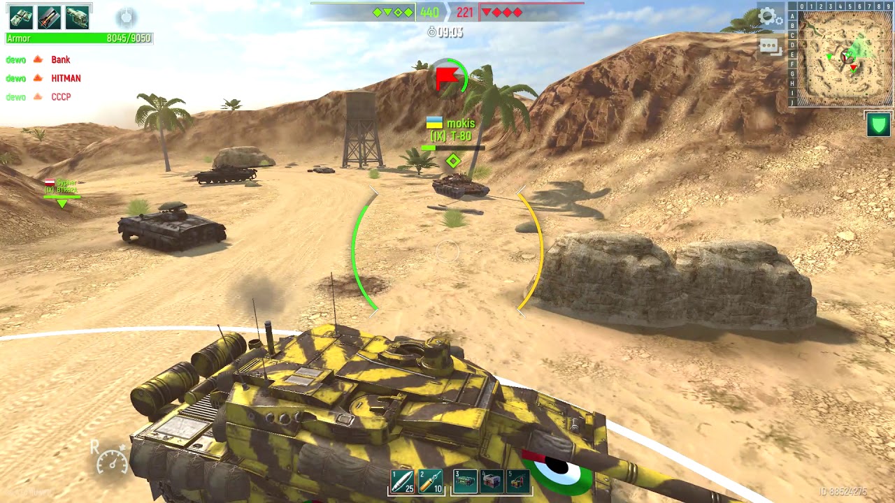 Almost Kill All Bots Tank Force 218 YouTube