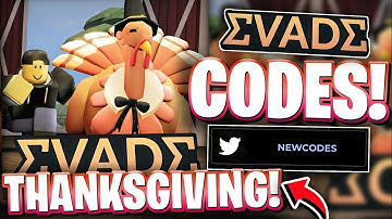 🦃THANKSGIVING 2025! ALL ACTIVE THANKSGIVING UPDATE CODES FOR EVADE | ROBLOX EVADE CODES