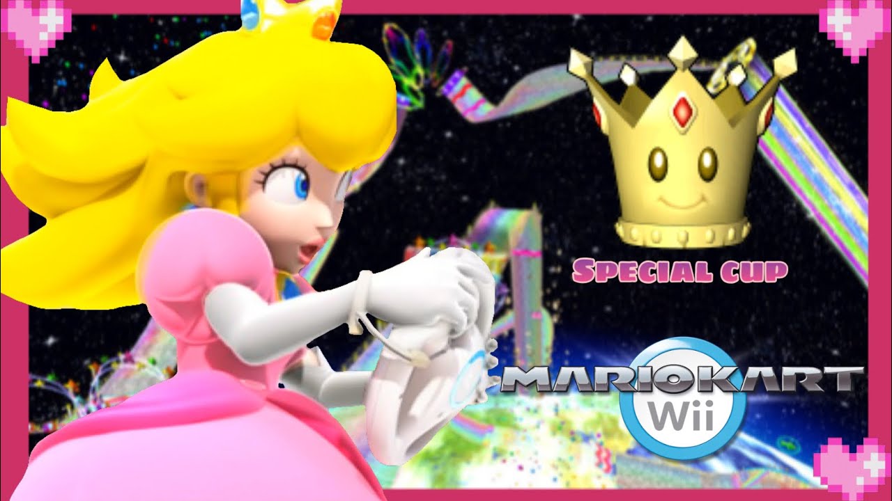 💗 Mario Kart Wii (Special Cup) Peach Gameplay 💗