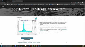 How to Get NOAA Atlas 14 Design Storms into SWMM with DStorm