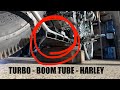 I put a BOOM TUBE on a HARLEY with a TURBO