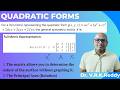 Quadratic Forms Made Easy 🔥 | Concepts + Examples | Theory, Examples &amp; Applications - Lec - 14