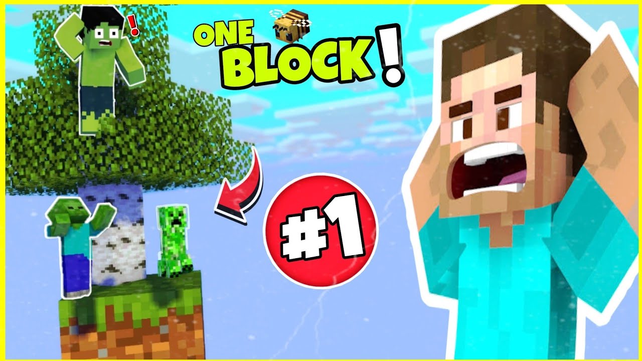 First Day In Minecraft Oneblock | GONE WRONG !!! - YouTube