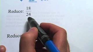 Basic Math: Reducing Fractions