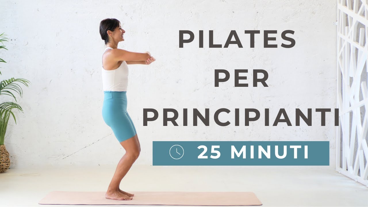 Pilates per principianti a casa 25 minuti | esercizi di Pilates per chi inizia