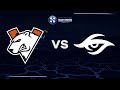 Virtus.pro vs Secret - Map2 | Ru-VODs | WePlay! Mad Moon