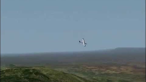 RC Slope Soaring demo - RC sim