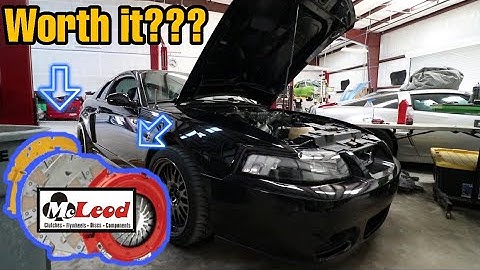 McLeod RXT Clutch Install 03 COBRA *worth it or worthless???