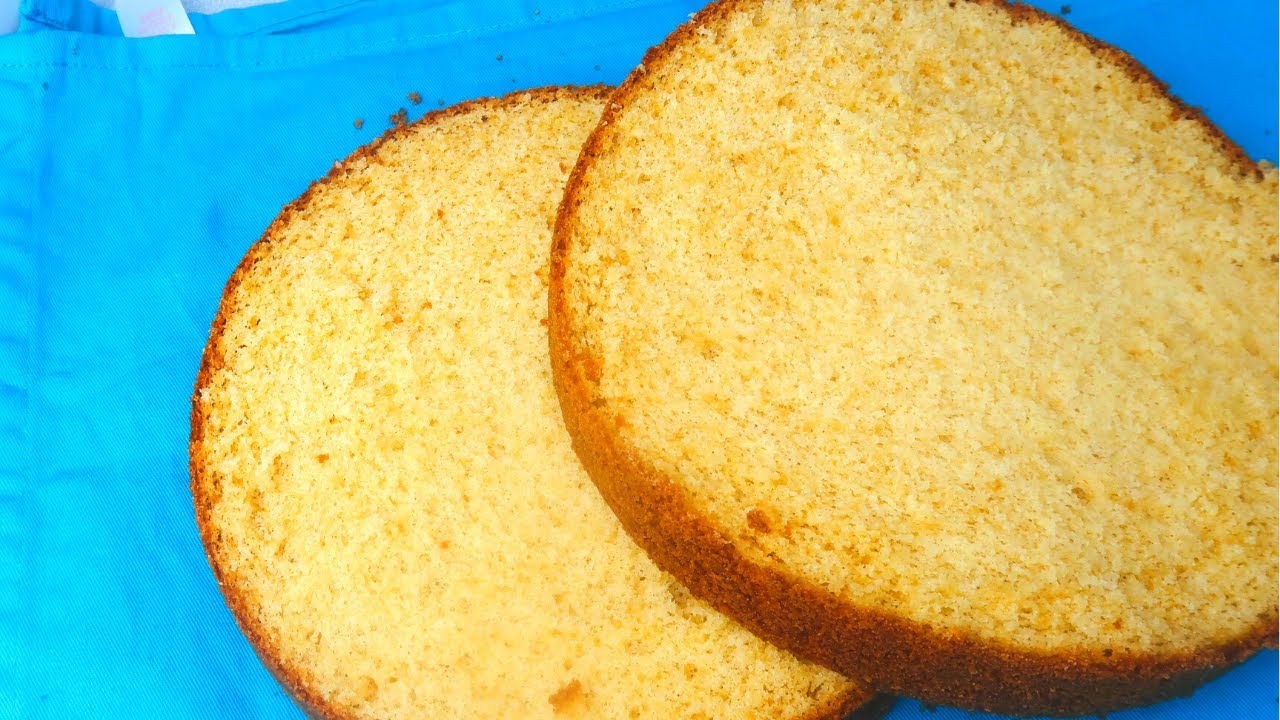 How to Make Sponge Cake Easy Sponge Cake Recipe No Butter No Milk