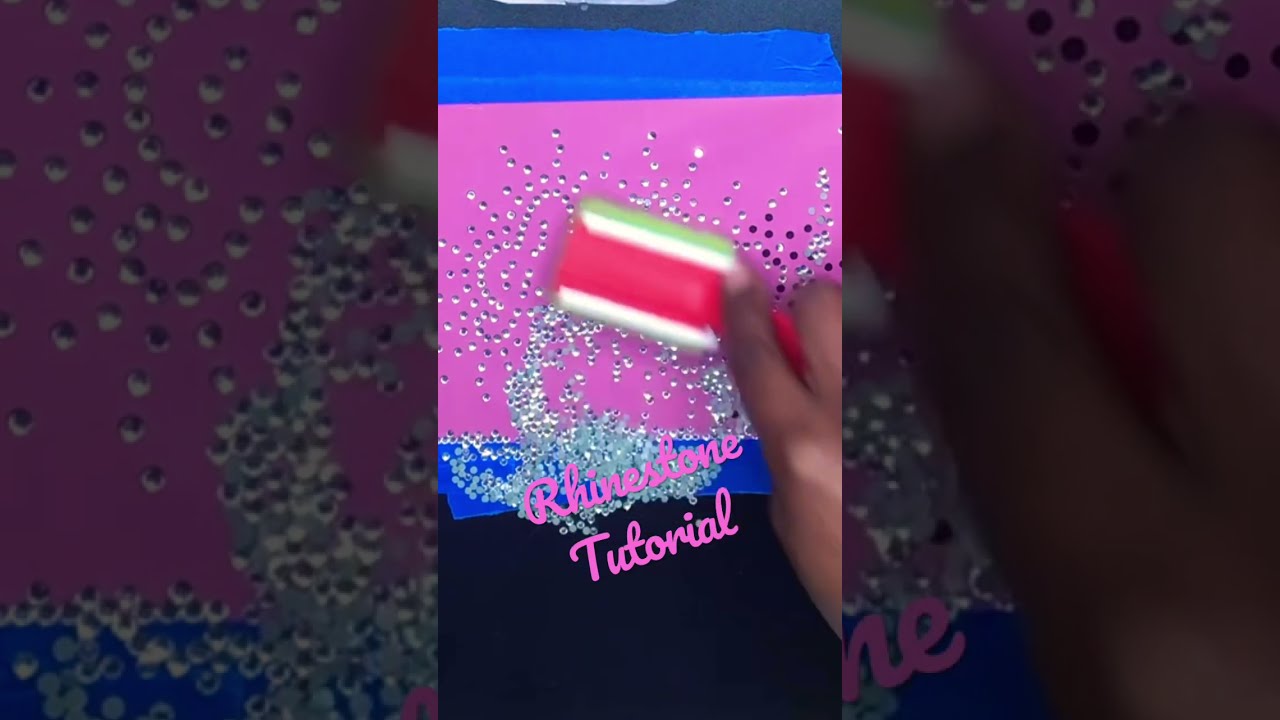  Check Out My Latest Rhinestone Tutorial Rhinestonetutorial Tutorials Rhinestones