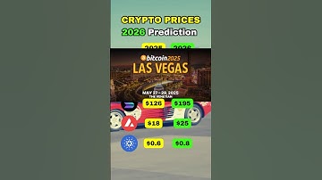🌍 Crypto Conferences 2025: Top Crypto 2026 Prediction  #cryptocurrency