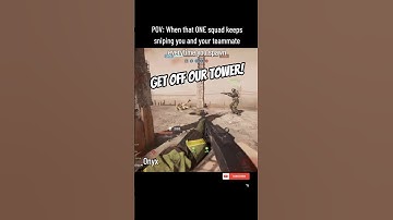 When that ONE squad keeps sniping you and your teammate everytime you spawn! #battlefield6 #shorts