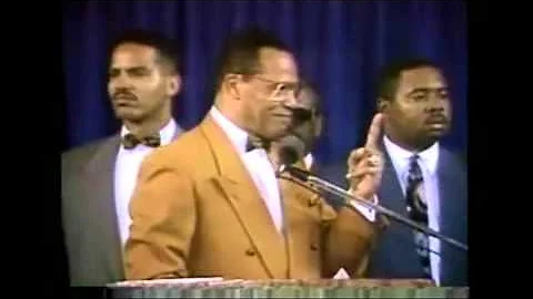 Hon. Min.Farrakhan ''The day of Reckoning,The Wrath of God'' !! 1993