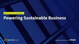 Switching to renewables: Powering Sustainable Business