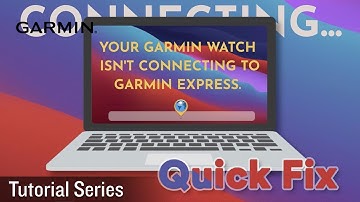 Tutorial - Quick Fix: Garmin Watch Not Connecting to Garmin Express -Mac