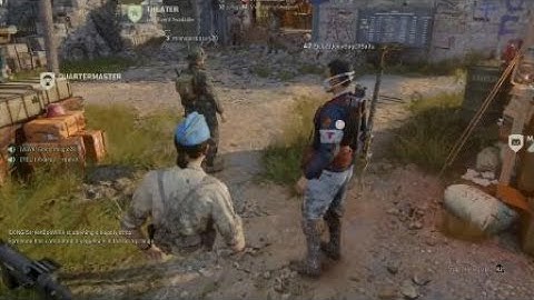 COD WW2 Invisible legs floating gun glitch headquarters PS4