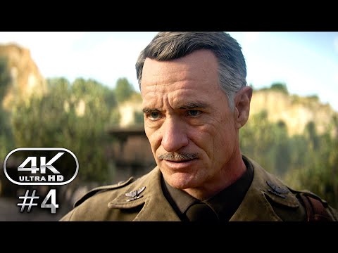 Call Of Duty WW2 Gameplay Walkthrough Part 4 - COD WW2 PC 4K 60FPS (No Commentary)