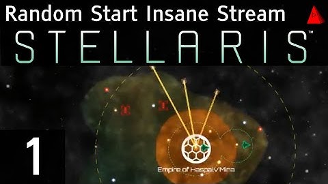 Stellaris Insane Difficulty Random Start #1 - Twitch Stream - I Think We Hate Everybody - Wormhole