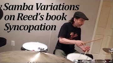 Drum Lessons: My Samba Variations on Ted Reed