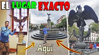 El lugar EXACTO donde se PARÓ el ÁGUILA mexicana hace 700 años! TESOROS  AZTECAS en la CDMX - YouTube