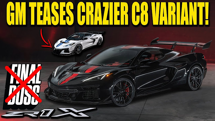 The C8 ZR1X ISN’T the Final Boss! GM Just Teased Something BIGGER!
