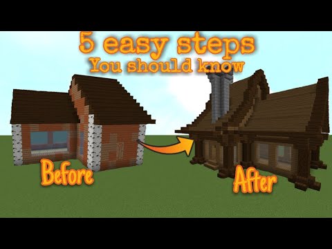 5 Easy Steps to Improve your Building Skills in Minecraft - YouTube