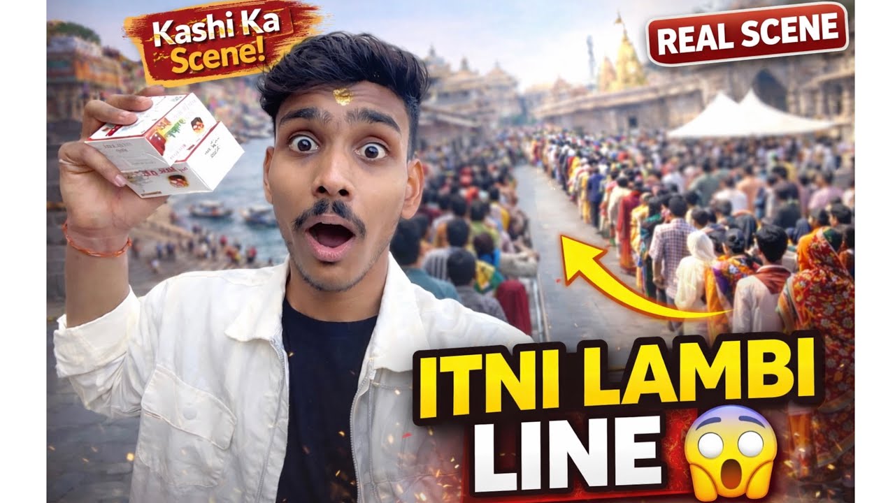 Varanasi Mandir or Ghato pe itni Bhir 😱