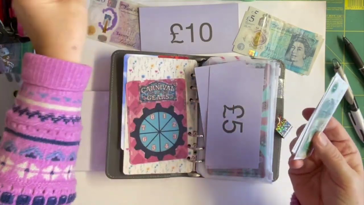 The Rocking Witch Challenge Binder | Games to Save | Allocated savings challenges