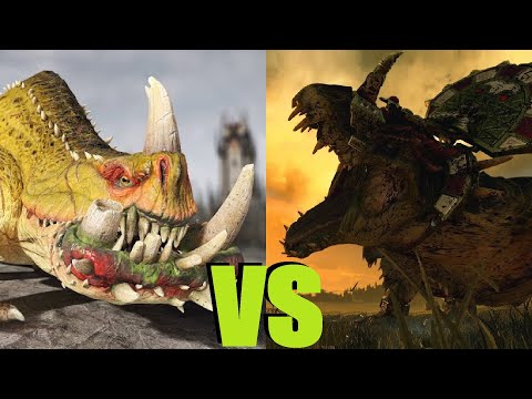 Видео: Жабодракон vs Жуткий завр: Total War Warhammer 3. Immortal Empires. тесты юнитов v 5.0.0