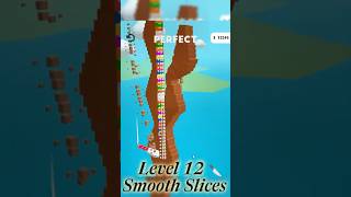 Celebrity Slice It All! – Level 12 🔪 Perfect Slice Run #shorts Wealth