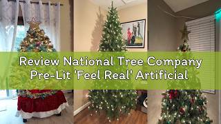 Review National Tree Company Pre-Lit 'Feel Real' Artificial Full Downswept Christmas Tree, Green, Do Review National Tree Company Pre-Lit 'Feel Real' Artificial Full Downswept Christmas Tree, Green, Do