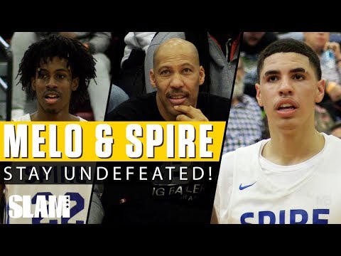 LaMelo Ball & SPIRE are STILL UNDEFEATED! 💪Best Team in HS?!